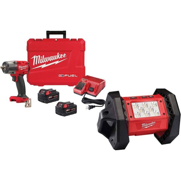 Cordless Impact Wrench: 18V, 1/2" Drive, 0 to 3,0 BPM, 0 to 2,400 RPM