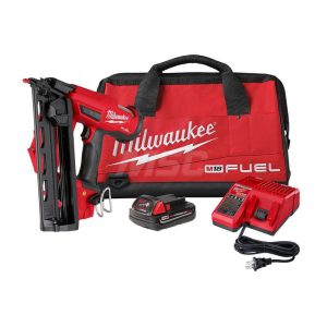 Cordless Finish Nailer: 18V, 2-1/2" Nail Length