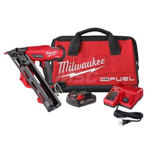 Cordless Finish Nailer: 18V, 2-1/2" Nail Length
