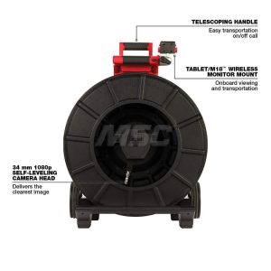 Camera & Borescope Accessories; Accessory Type: Reel ; For Use With: Drain Lines
