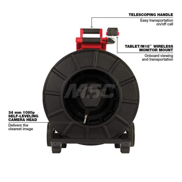 Camera & Borescope Accessories; Accessory Type: Reel ; For Use With: Drain Lines