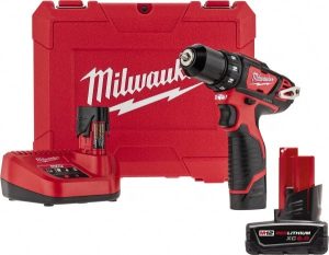 Cordless Drill: 12V, 3/8" Chuck