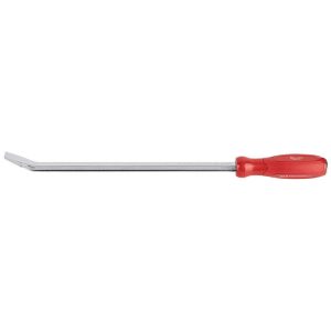 Pry Bars; Prybar Type: Wrecking ; End Angle: Gooseneck ; End Style: Curved ; Material: Steel ; Bar Shape: Round ; Overall Length (Inch): 18
