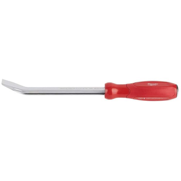 Pry Bars; Prybar Type: Wrecking ; End Angle: Gooseneck ; End Style: Curved ; Material: Steel ; Bar Shape: Round ; Overall Length (Inch): 12