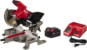 18V 7-1/4" 5 Amp Double Bevel Sliding Miter Saw