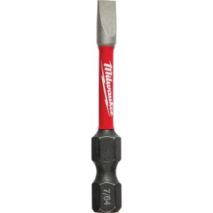 Slotted Screwdriver Bits; Blade Width (mm): 0.109375in ; Drive Size (Inch): 0.25in ; Blade Thickness: 0.109375in ; Blade Thickness (Decimal Inch): 0.109375in ; Overall Length (Inch): 2.00