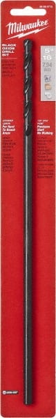 3/16" Diam 2-5/16" Flute Length 135° High Speed Steel Aircraft Extension Drill