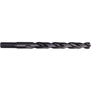 Jobber Length Drill Bit: 27/64" Dia, 135 °, High Speed Steel