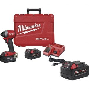 18 Volt, 1/4" Drive, 167 Ft/Lb Torque, Cordless Impact Driver