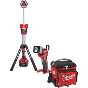 Cordless Work Light: 18V, 3,000 Lumens