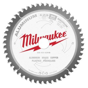 Wet & Dry Cut Saw Blade: 5-7/8" Dia, 20" Arbor Hole, 0.071" Kerf Width, 50 Teeth