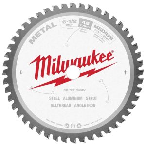 Wet & Dry Cut Saw Blade: 6-1/2" Dia, 5/8" Arbor Hole, 0.063" Kerf Width, 48 Teeth