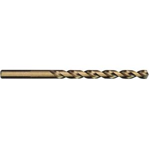 Jobber Length Drill Bit: 1/4" Dia, 135 °, Cobalt