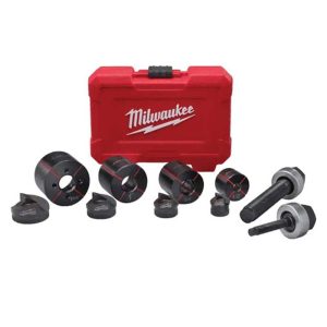 11 Piece, 1/2 to 1-1/4" Punch Hole Diam, Knockout Set