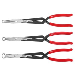 Plier Sets; Plier Type Included: Long Reach Hose Grip Pliers ; Container Type: Clamshell ; Handle Material: Plastic