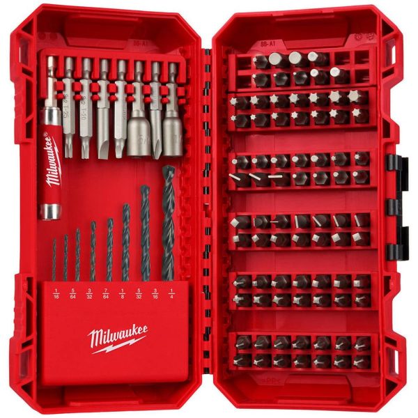 Power & Impact Screwdriver Bit Sets; Bit Type: Hex; Insert; Philips; Slotted; Square; Torx ; Point Type: Phillips, Slotted, Torx, Hex; Square ; Drive Size: 1/8; 3/32; 5/64 in; 7/64 in; 9/64 ; Overall Length (Decimal Inch): 10.3200