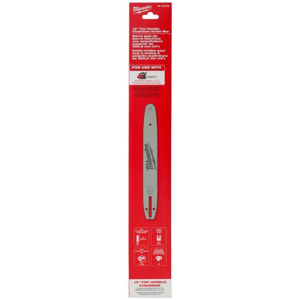 Power Lawn & Garden Equipment Accessories; Accessory Type: Chainsaw Guide Bar ; For Use With: 2826-20T, 2826-21T, 2826-22T, 49-16-2744 ; Length (Inch): 14 in