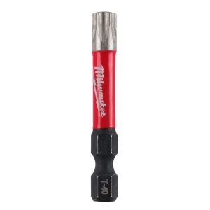 Torx Screwdriver Bits; End Type: Torx ; Torx Size: T40 ; Overall Length (Inch): 2 ; Material: Steel ; Hex Size (Inch): 1/4