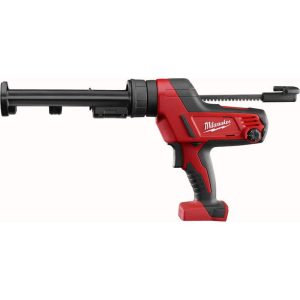 Cordless Caulk & Adhesive Gun: 10 oz, Half Barrel Frame