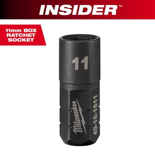Impact Sockets; Drive Size: 9/16in (Inch); Style: Standard ; Socket Size (mm): 11.00 ; Drive Style: Hex ; Overall Length (Decimal Inch): 0.6500in ; Material: Steel