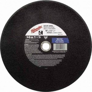 Cutoff Wheels; Hole Size: 20.00 ; Abrasive Material: Aluminum Oxide ; Reinforced: Reinforced ; Grit: 24 ; Bond Type: Resinoid ; Wheel Type Number: Type 1 (01/41)