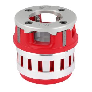 Pipe Threader Die Heads; For Pipe Size: 1-1/4 in ; Thread Type: NPT ; Material: Aluminum ; Opening Type: Manual
