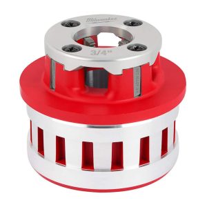 Pipe Threader Die Heads; For Pipe Size: 3/4 in ; Thread Type: NPT ; Material: Aluminum ; Opening Type: Manual