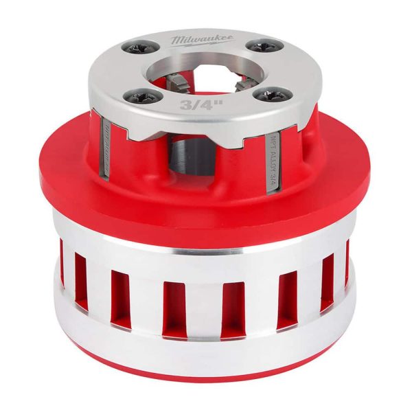 Pipe Threader Die Heads; For Pipe Size: 3/4 in ; Thread Type: NPT ; Material: Aluminum ; Opening Type: Manual