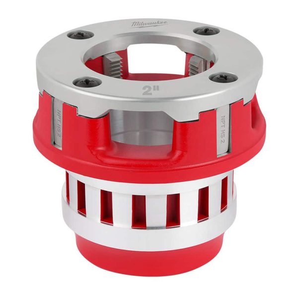Pipe Threader Die Heads; For Pipe Size: 2 in ; Thread Type: NPT ; Thread Direction: Right Hand; Left Hand ; Material: Aluminum ; Opening Type: Manual