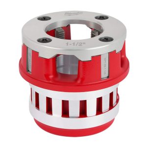 Pipe Threader Die Heads; For Pipe Size: 1-1/2 in ; Thread Type: NPT ; Material: Aluminum ; Opening Type: Manual