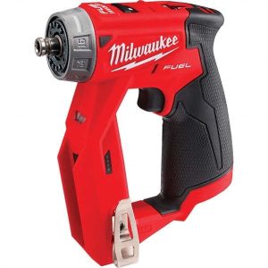 Cordless Screwdriver: 12V, 3/8" Bit Holder, 1,600 RPM, 300 in/lb