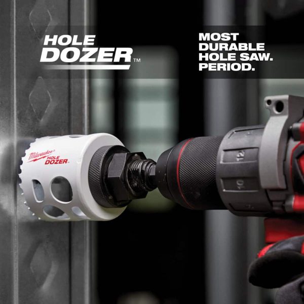 Hole Saws; Saw Diameter (Inch): 2-11/16 ; Saw Material: Bi-Metal ; Cutting Depth (Inch): 1-5/8 ; Material Application: Multi-Purpose ; Pitch Pattern: Constant ; Color: White; Red