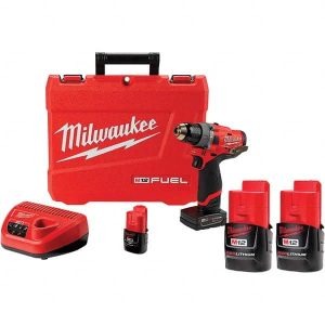 Cordless Hammer Drill: 1/2" Chuck, 0 to 25,500 BPM, 0 to 1,700 RPM