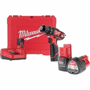 Cordless Drill: 12V, 3/8" Chuck