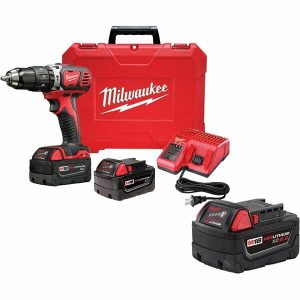 Cordless Hammer Drill: 18V, 1/2" Chuck, 0 to 28,800 BPM, 0 to 1,800 RPM
