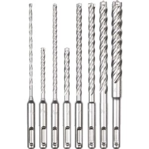 Drill Bit Sets; Drill Bit Set Type: Hex Shank Drill Bits ; Tool Material: Bi-Metal; Carbide ; Shank Type: Hex Shank ; Coating/Finish: Silver ; Point Type: Standard; Straight ; Drill Bit Sizes Included (Inch): 5/32, (2) 3/16, (2) 1/4, 5/16, 3/8, 1/2