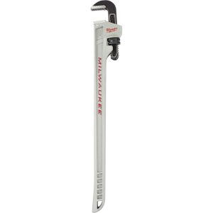Pipe Wrench: 10" OAL, Aluminum