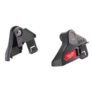 Hard Hat Full Face Shield Mount: Plastic, Black, Milwaukee Safety Helmet with No Brim