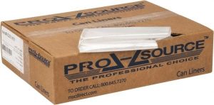 Household Trash Bag: 10 gal, 0.2 mil, Pack of (1,000)
