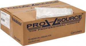 Household Trash Bag: 30 gal, 0.39 mil, Pack of (500)