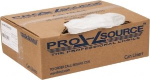 Household Trash Bag: 16 gal, 0.6 mil, Pack of (500)