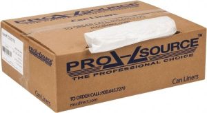 Household Trash Bag: 30 gal, 0.31 mil, Pack of (500)