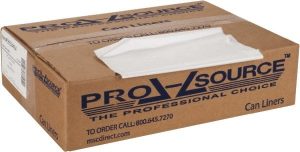 Household Trash Bag: 33 gal, 0.6 mil, Pack of (250)