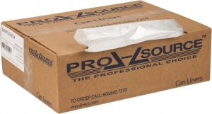 Household Trash Bag: 60 gal, 0.47 mil, Pack of (200)
