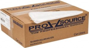 Household Trash Bag: 56 gal, 0.63 mil, Pack of (200)