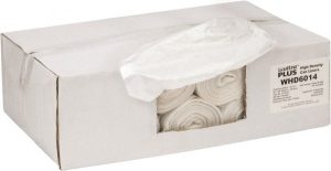 Household Trash Bag: 60 gal, 0.55 mil, Pack of (200)