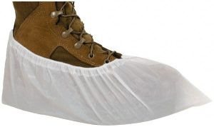 150 Qty 1 Pack Size L Cross-Linked Polyethylene Shoe Cover