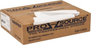 Household Trash Bag: 33 gal, 0.8 mil, Pack of (150)