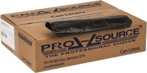 Household Trash Bag: 45 gal, 0.8 mil, Pack of (125)