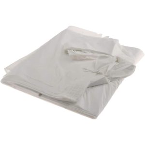 Disposable Coat Apron: White